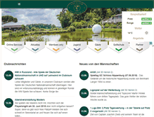 Tablet Screenshot of golfclub-liebenzell.de